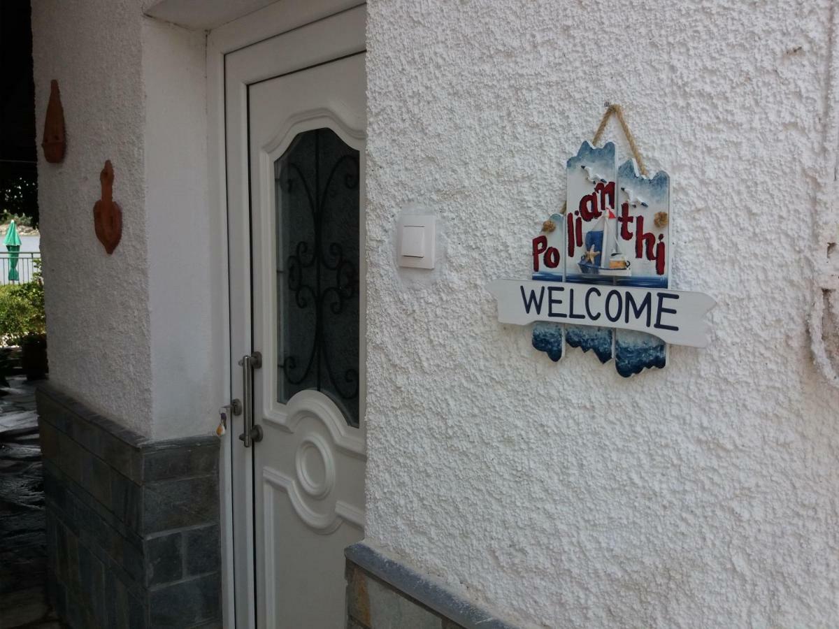 Polianthi Seaside House Villa Marathos  Luaran gambar