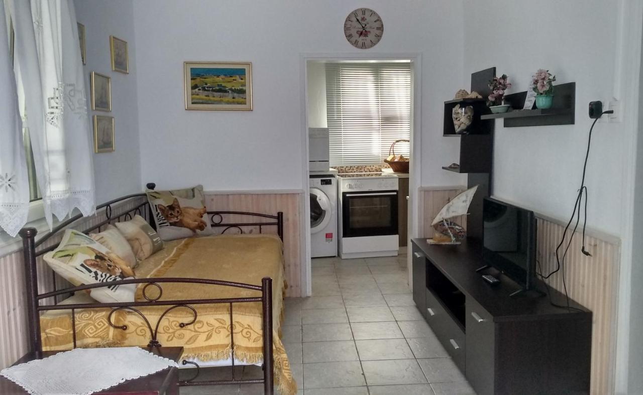 Polianthi Seaside House Villa Marathos  Luaran gambar